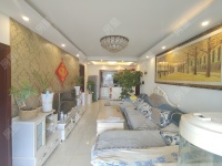 3室2廳1陽(yáng)臺(tái) 俊發(fā)盛唐城星河郡（一期）客廳