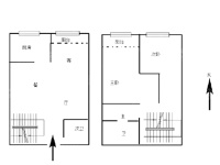 2室2廳2陽(yáng)臺(tái) 紅星國(guó)際晶品公寓戶型圖