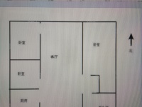 3室2廳1陽臺 欣都龍城公寓戶型圖
