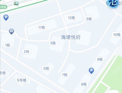 4室2廳1陽臺 海埂悅府小區(qū)平面圖