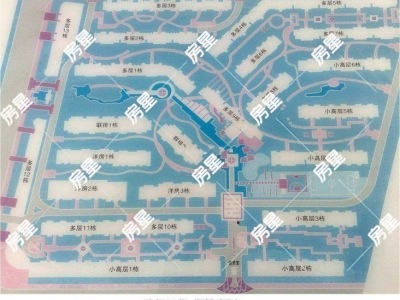 2室2廳1陽臺(tái) 時(shí)代風(fēng)華二期小區(qū)平面圖