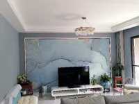4室2廳3陽(yáng)臺(tái) 中海云麓九里一期別墅客廳
