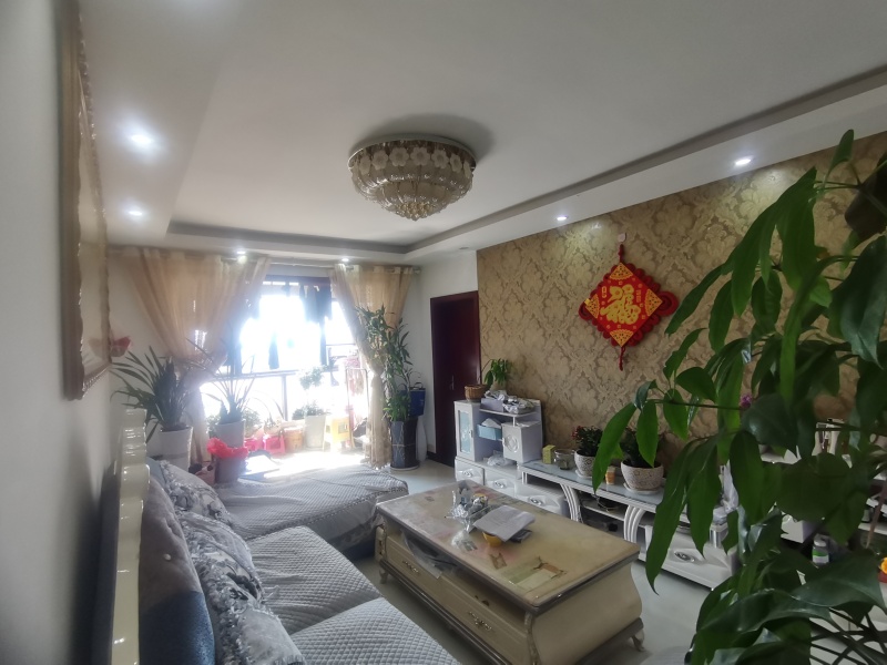 3室2廳1陽(yáng)臺(tái) 俊發(fā)盛唐城星河郡（一期）客廳