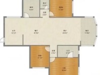 3室2廳2陽臺(tái) 同德錦江嘉園戶型圖