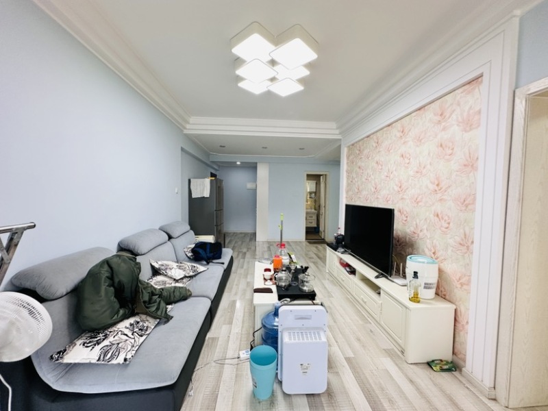 2室2廳1陽臺(tái) 人民路壹號(hào)廣場(chǎng)(壹號(hào)歡樂城)客廳