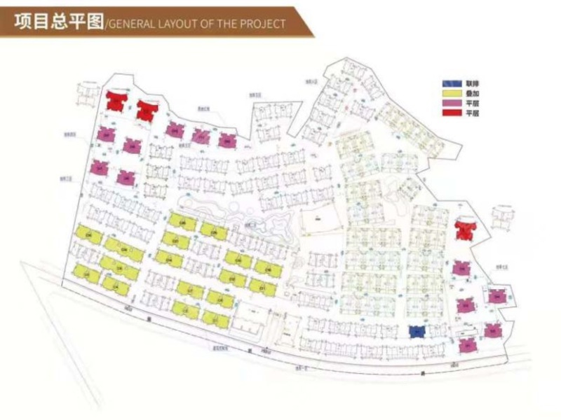 6室2廳3陽臺 東鳴佳苑別墅小區(qū)平面圖