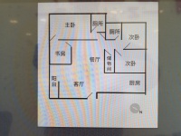4室2廳2陽臺 華都花園A區(qū)戶型圖