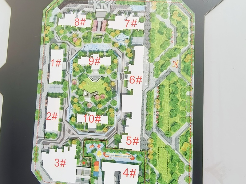 3室2廳2陽臺 招商雍華府小區(qū)平面圖