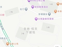 3室1廳 金地珺悅小區(qū)平面圖
