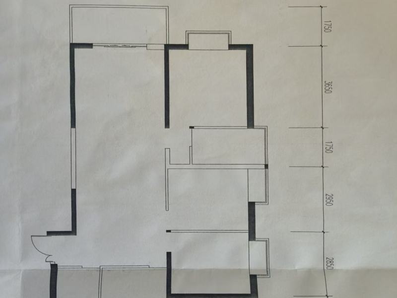 3室2廳2陽臺 金泰國際一期戶型圖