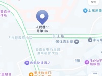 2室2廳1陽臺 人民巷65號小區(qū)平面圖