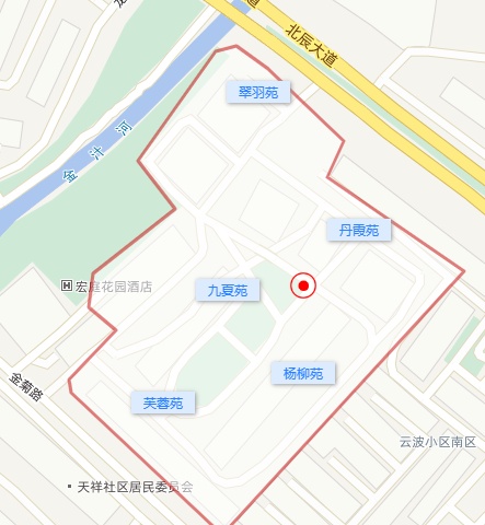 5室2廳3陽臺 春怡雅苑小區(qū)平面圖