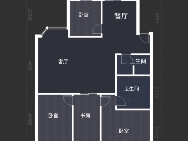 金实小区华春园户型图
