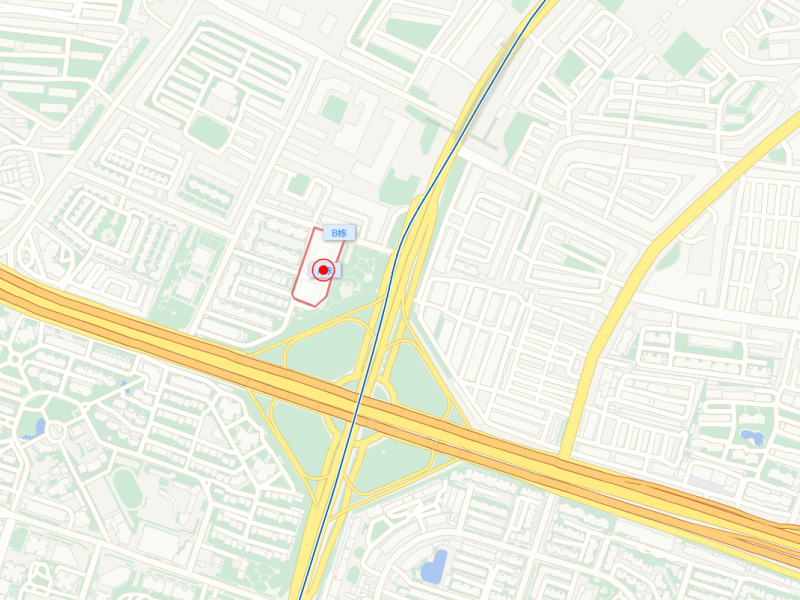 1室1廳 時尚家園小區(qū)平面圖