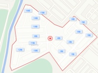 4室2廳1陽臺(tái) 金庭小區(qū)小區(qū)平面圖