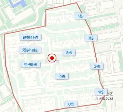 鼎易天景小区平面图
