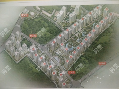 4室2廳2陽(yáng)臺(tái) 天驕北麓北區(qū)小區(qū)平面圖