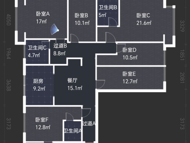 实力壹方城户型图