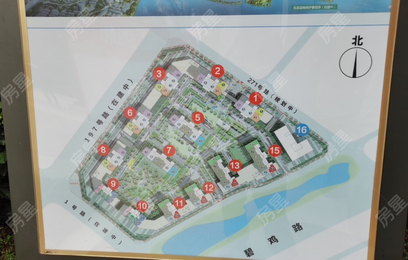 书香云海翰学苑小区平面图