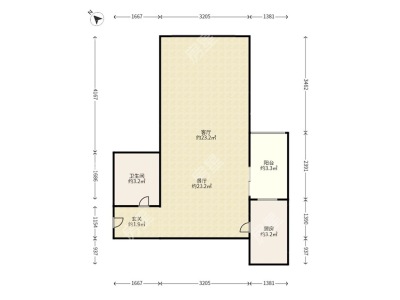1室1廳1陽臺 泰旸欣城