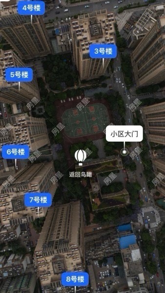 1室1廳1陽臺 同德昆明廣場B區(qū)