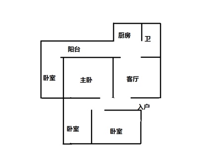 4室2廳1陽(yáng)臺(tái) 東川巷12號(hào)