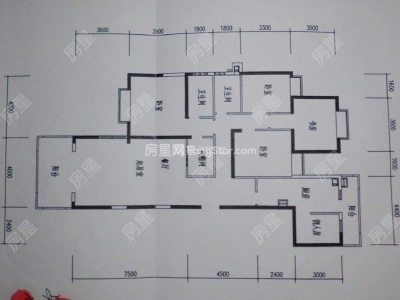 4室2廳2陽臺 新亞洲星體花園北區(qū)