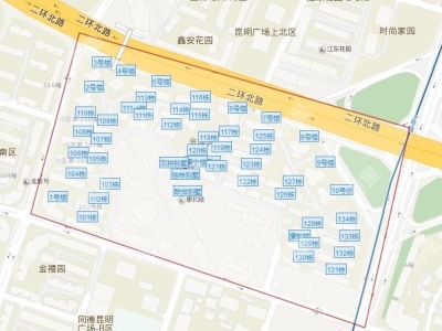 3室2廳1陽(yáng)臺(tái) 金康園