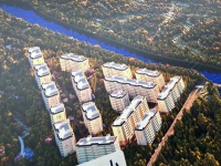 2室2廳1陽臺 華夏四季A1地塊（回遷房）小區(qū)平面圖