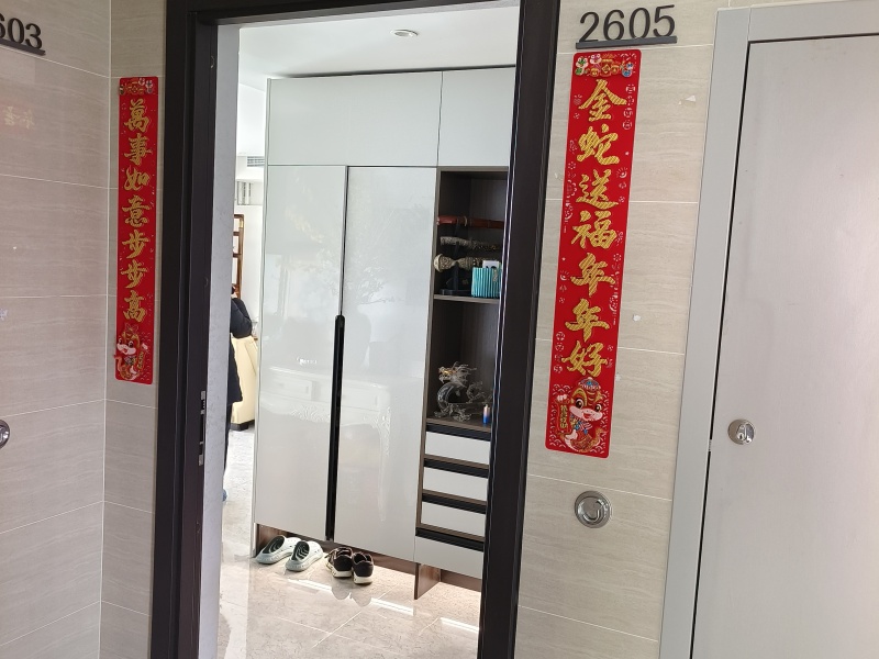 4室2廳2陽(yáng)臺(tái) 萬(wàn)科翡翠濱江五期門廳