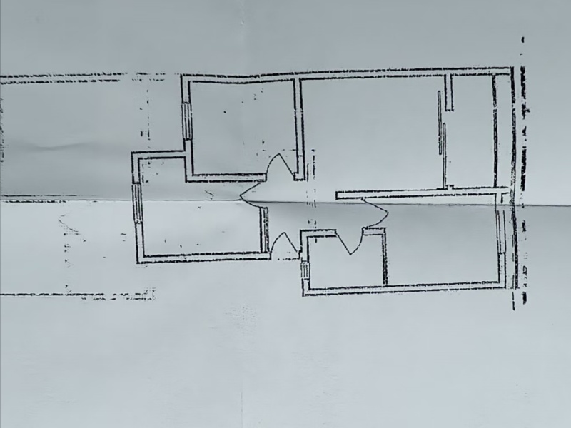 2室2廳1陽(yáng)臺(tái) 新迎小區(qū)九組團(tuán)戶型圖