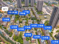 3室2廳1陽臺 時代年華錦華苑小區(qū)平面圖