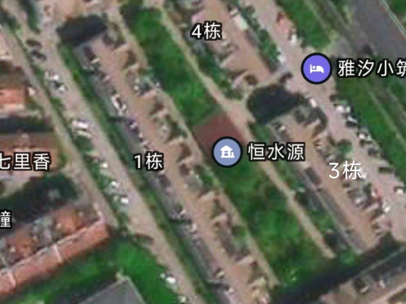 5室2廳 恒水源小區(qū)平面圖