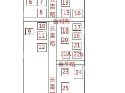 4室2廳2陽臺 濱江俊園一期小區(qū)平面圖