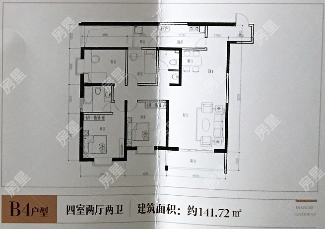 恒泰滇池名门壹号院水语自然苑户型图