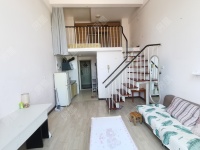 1室1廳1陽(yáng)臺(tái) 可樂(lè)公寓客廳