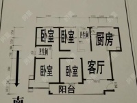 4室2廳2陽臺 中鐵水岸青城A2地塊戶型圖