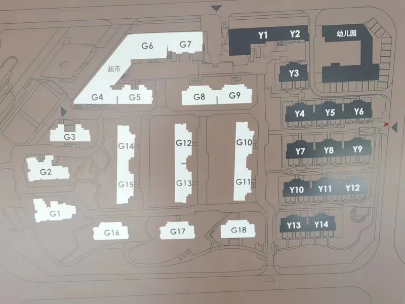 3室2廳1陽臺 北大資源頤和1898二期小區(qū)平面圖