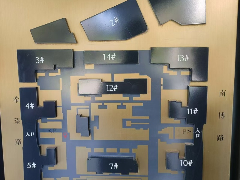 龙湖锦粼天序小区平面图