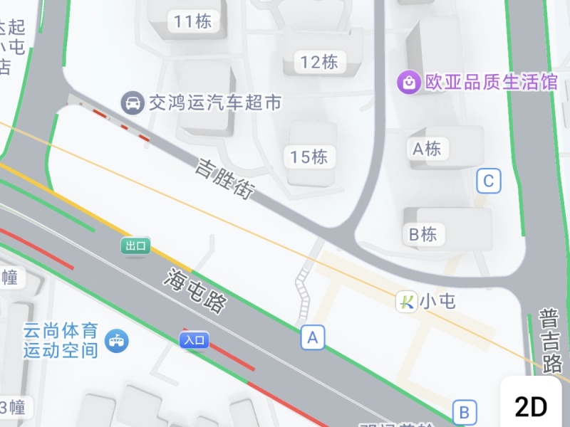 1室1厅1阳台 保利大家公寓小区平面图