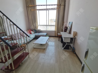 1室1廳1陽(yáng)臺(tái) 可樂(lè)公寓客廳