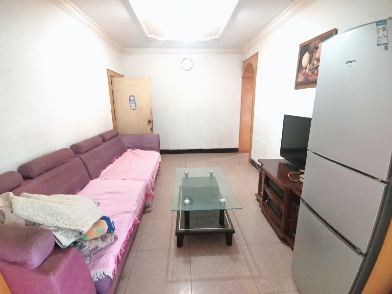 2室2廳1陽臺 江岸小區(qū)韻江里客廳