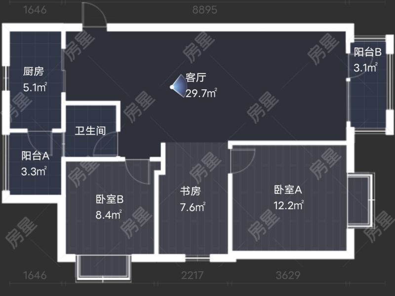 翡翠湾户型图