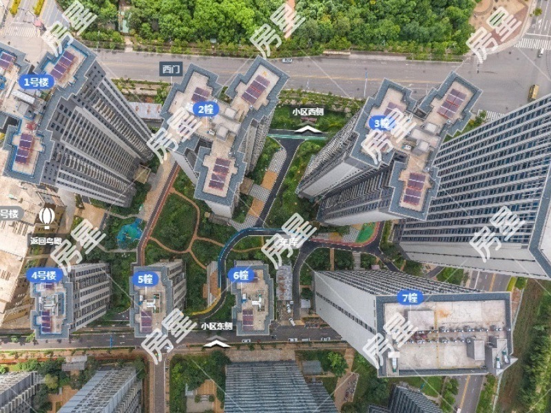 碧桂园玺台小区平面图