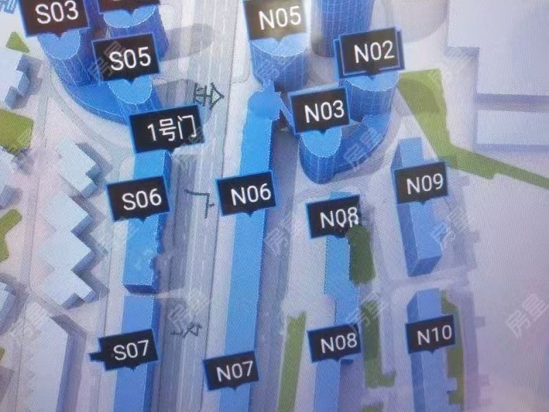 3室2廳 凱旋花園小區(qū)平面圖