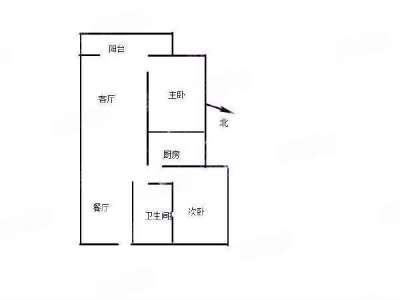 2室2廳1陽臺 云路中心青瓷大宅