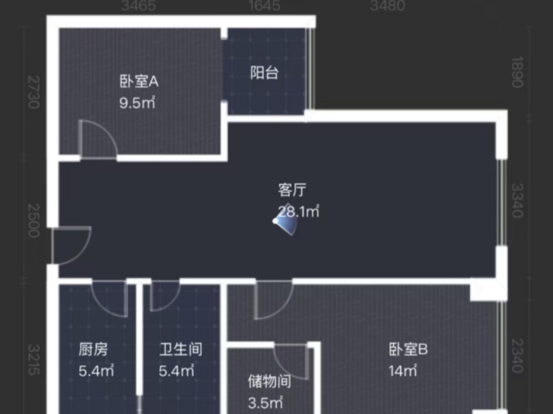 润城第三大道户型图