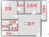 5室2廳3陽臺 東方廣場戶型圖