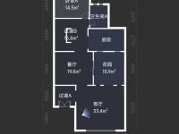 6室3廳3陽臺(tái) 滇池印象花園別墅戶型圖