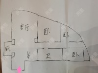 3室2廳 凱旋花園戶型圖